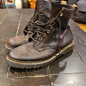 Dr. Martens Brown Leather Boots